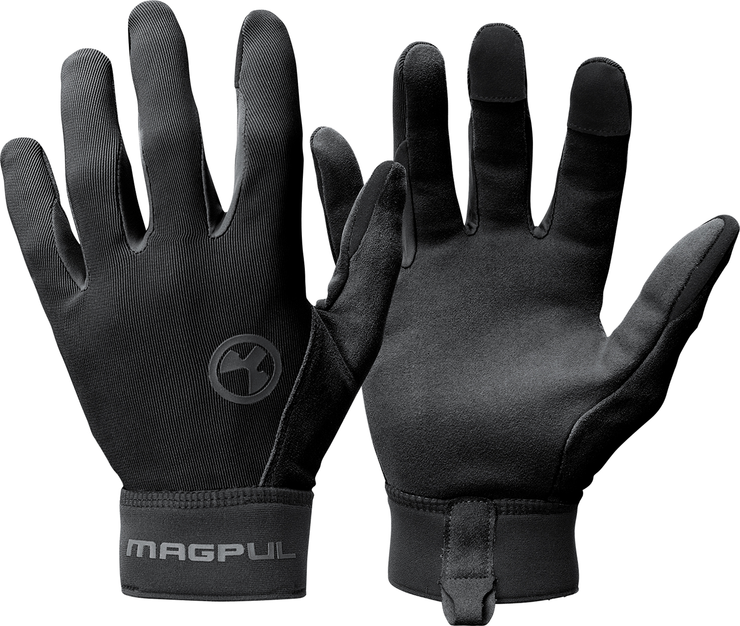 Magpul MAG1109-230 Technical 2.0 Gloves Black Touchscreen Synthetic/Suede Small