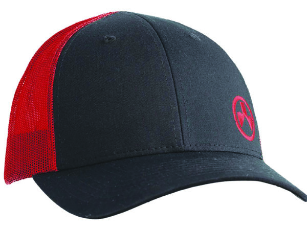 Magpul MAG1106-003 Icon Trucker Hat Black/Red Adjustable Snapback M/L Structured