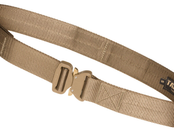 Tacshield T30MDCY Tactical Gun Belt Coyote Webbing 34-38" 1.50" Wide Buckle Closure