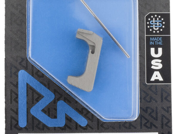 Rival Arms RA72S001D Magazine Release  Extended Dark Gray Aluminum for Sig P320