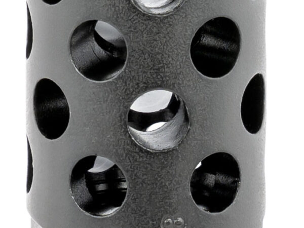 Ruger 90486 Radial Ported Muzzle Brake AR-15 5.56 45mm NATO Black Oxide Steel with 1/2"-28 tpi Threads, 1.75" OAL & .75" Diameter