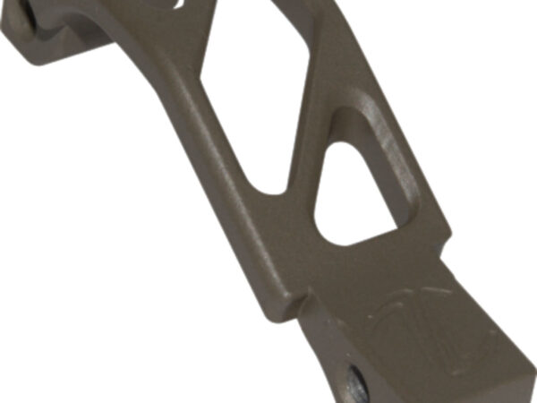 Timber Creek Outdoors AROTGFDE AR Oversized Trigger Guard Drop-In Flat Dark Earth Cerakote Aluminum For AR-Platform