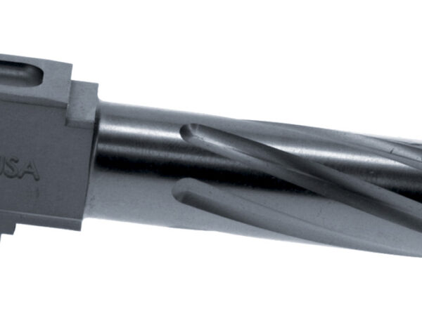 Rival Arms RA20G201D Precision V1 Match Grade 9mm Luger Compatible w/Glock 19 Gen3-4, 4.02" Fluted PVD Stainless Steel