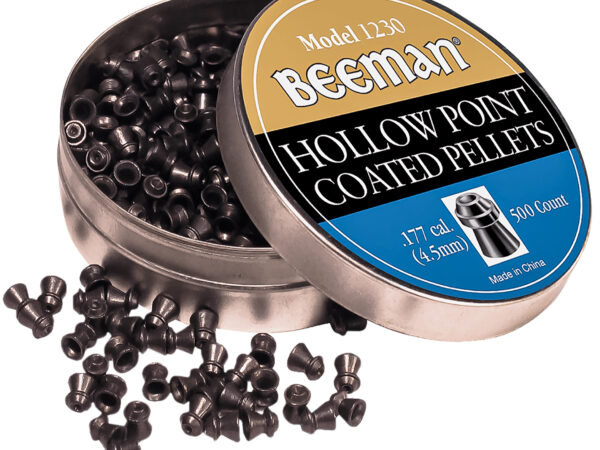 Beeman 1230 Coated 177 Hollow Point 500 Pellets/Tin