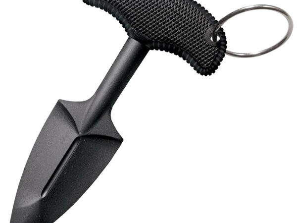 Cold Steel 92FPB FGX Push Blade II 2.25" Fixed Plain Black Griv-Ex Blade/Black Kray-Ex Handle