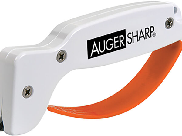 AccuSharp 007C AugerSharp Sharpener Diamond Tungsten Carbide Sharpener White/Orange