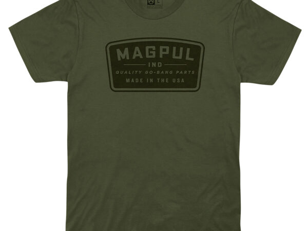 Magpul MAG1111-316-S Go Bang Parts Olive Drab Cotton Short Sleeve Small