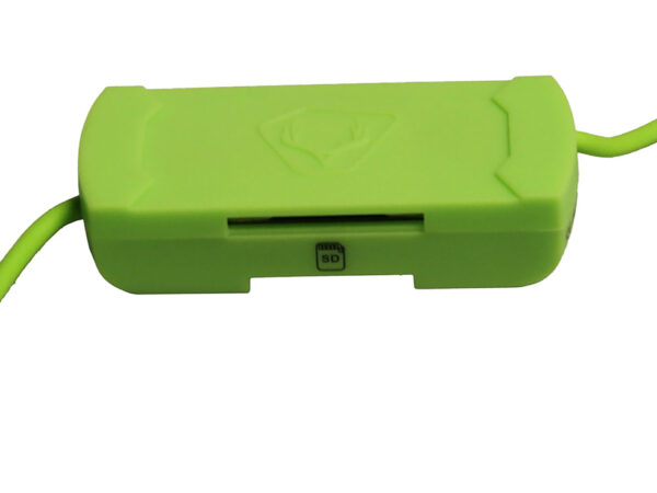 HME HMESDCRAND Memory Card Reader Android Compatible With Tablets w/Micro USB & USB Connector Up To 256GB Black/Green