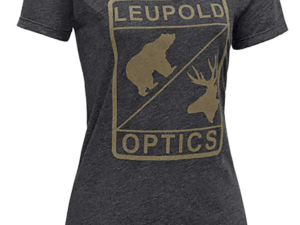 Leupold 170561 Women's L Optics Graphite Cotton/Polyester Short Sleeve XL