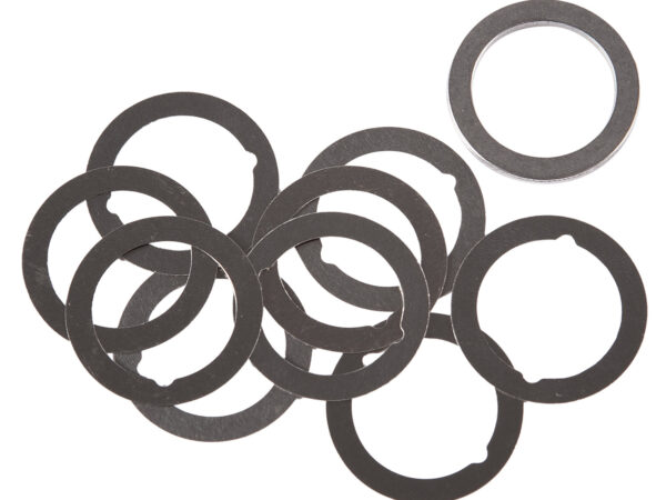 Dead Air DA001 Shim Kit  1/2"-28 tpi 3 Different Shim Thicknesses Included (.004", .006", .060")