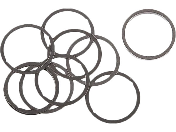 Dead Air DA002 Shim Kit 5/8"-24 tpi 3 Different Shim Thicknesses Included (.004", .006", .060")