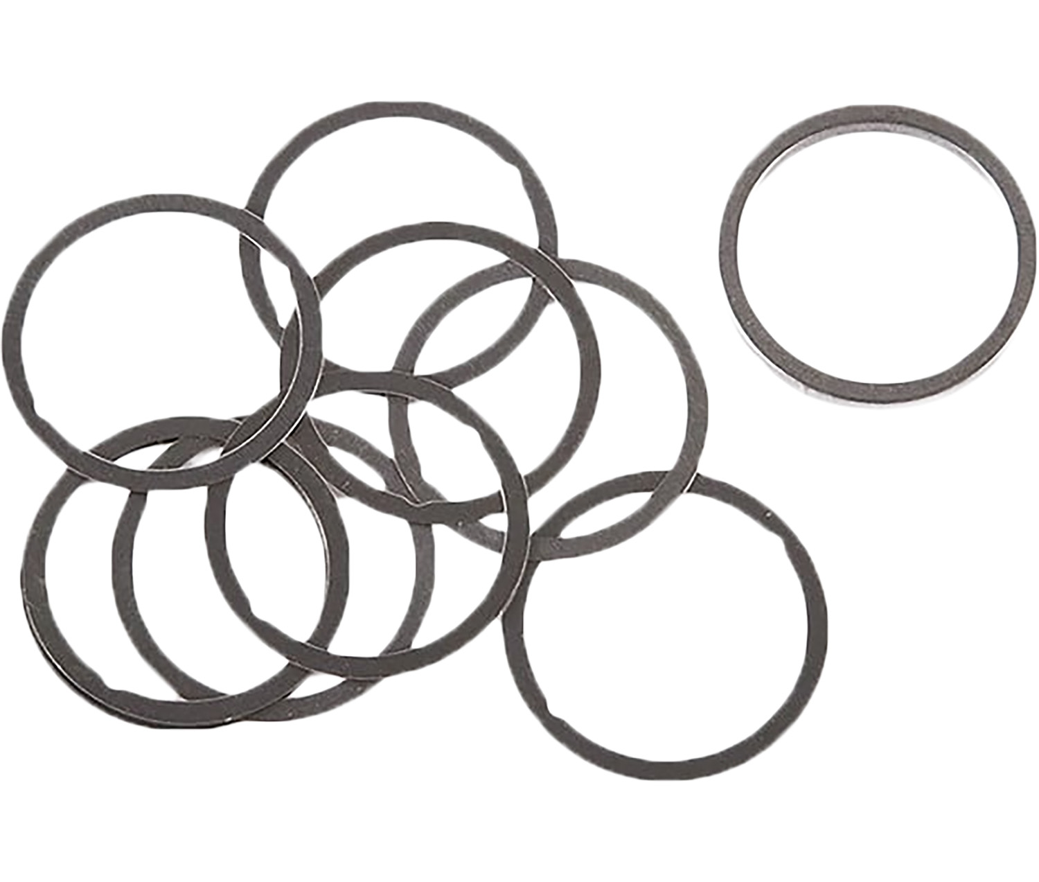 Dead Air DA002 Shim Kit 5/8"-24 tpi 3 Different Shim Thicknesses Included (.004", .006", .060")