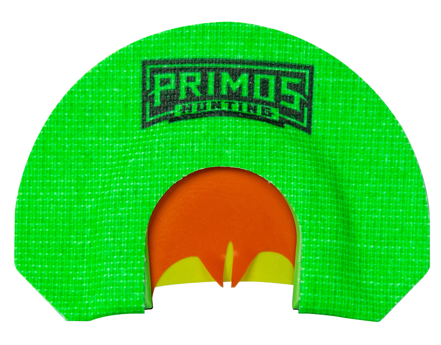 Primos PS1267 The Lucy Diaphragm Call Triple Reed Turkey Hen Sounds Attracts Turkey Green Plastic Bat Cut