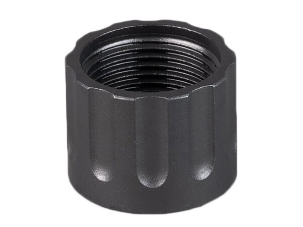 SilencerCo AC6 Delta Thread Protector Stainless Steel Black Oxide 1/2"-28 tpi