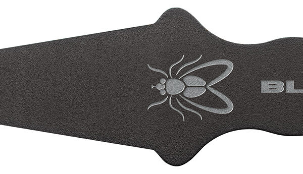 Cold Steel CS80STMA Black Fly Thrower Fixed Plain Black 1055 Carbon Steel Blade/Handle