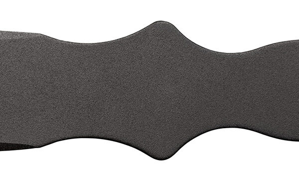 Cold Steel CS80STMB Micro Flight Thrower Fixed Plain Spear Point Black 550C Steel Blade/Handle