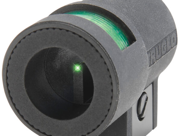 TruGlo TGTG925G Airgun Globe Sight  Green Fiber Optic with Black Polymer Housing for Airguns