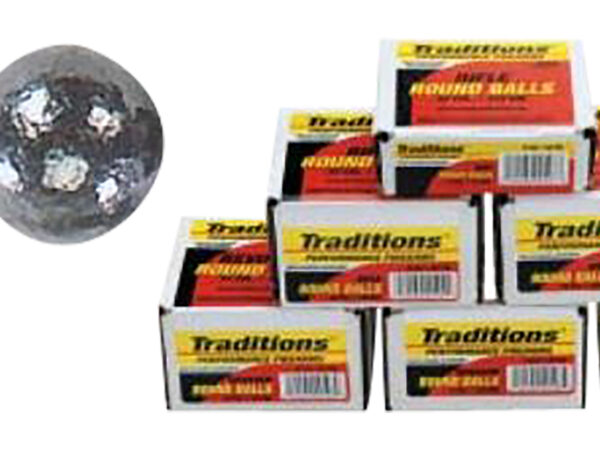 Traditions A1241 Rifle Round Balls 50Cal Lead Ball 177gr 20/Box