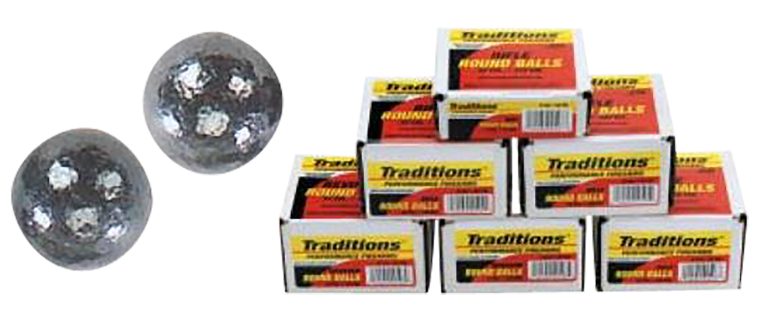 Traditions A1241 Rifle Round Balls 50Cal Lead Ball 177gr 20/Box