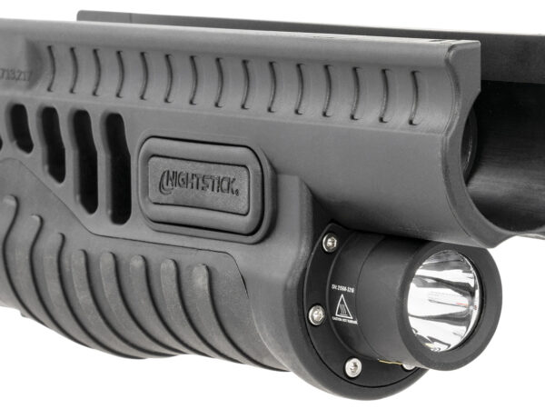 Nightstick SFL11GL Shotgun Forend Light  Black 1200 Lumens White LED Green Laser Mossberg 500/590/590A1/Shockwave