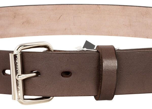 Uncle Mikes-leather(1791) BLTUM46/50DBR Gun Belt  Dark Brown Leather, Belt Size 46/50, 1.50" Wide