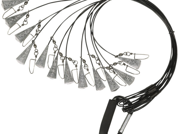 Higdon Outdoors 30328 Battleship Rig  Black 48" Long 12 Pack