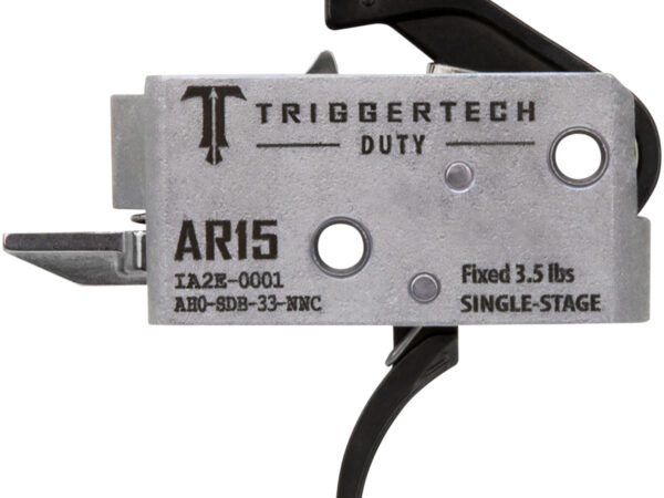 TriggerTech AH0SDB33NNC Duty  Curved Trigger Single-Stage 3.50 lbs Draw Weight Fits AR-15