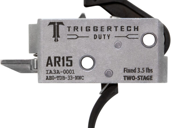TriggerTech AH0TDB33NNC Duty  Curved Trigger Two-Stage 3.50 lbs Draw Weight Fits AR-15