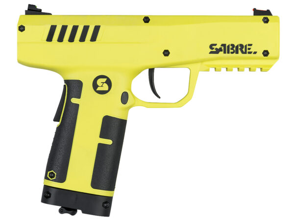 Sabre SLP1C Compact Pepper Projectile Launcher Range 175ft Black/Yellow