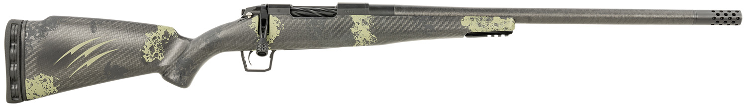 Fierce Firearms ROG65PRC20BF Carbon Rogue Full Size 6.5 PRC 3+1 20" Hand Lapped/Match Grade Threaded Barrel, Black Cerakote Steel Receiver, Forest Camo Fierce Rogue Carbon Fiber Stock