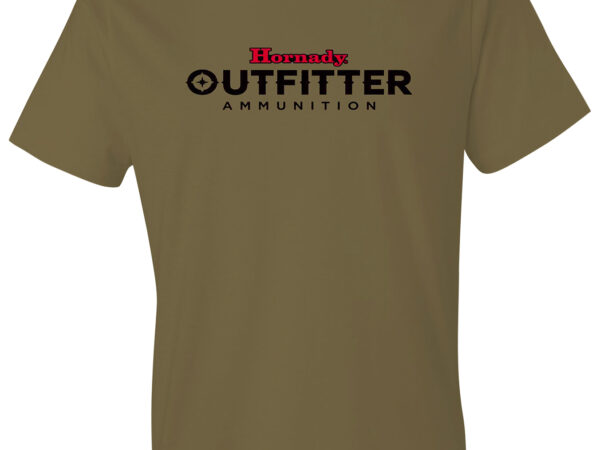 Hornady Gear 31363 Big Buck  Coyote Brown, Cotton Short Sleeve, Semi-Fitted, Large