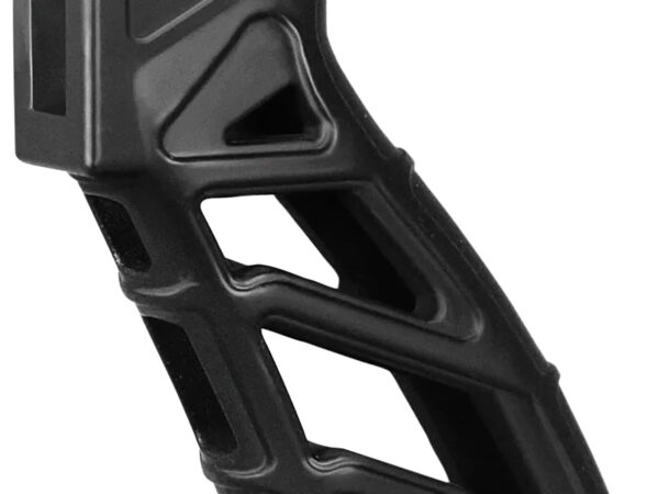 ADAPTIVE TACTICAL AT01900 Lightweight Tactical Grip (LTG) Skeletonized Black Polymer, 25 Degree Grip Angle, Fits AR Platform