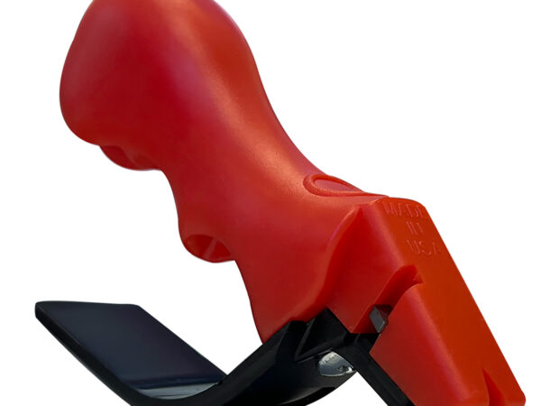 AccuSharp 1001C Sharpener Knife & Scissor Hand Held Diamond-Honed Carbide Sharpener Red