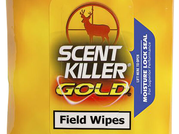 Wildlife Research 1295 Scent Killer Gold Field Wipes Odor Eliminator Wipes 24 Pack