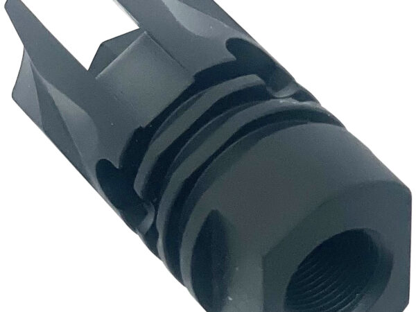 LBE Unlimited ARFH-REV REV Flash Hider 5.56mm (223 Cal) Black 1/2"-28 tpi Threads, Crush Washer