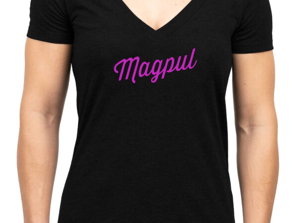 Magpul MAG1336-001-3X Rover Script Women's Black Cotton/Polyester Short Sleeve 3XL