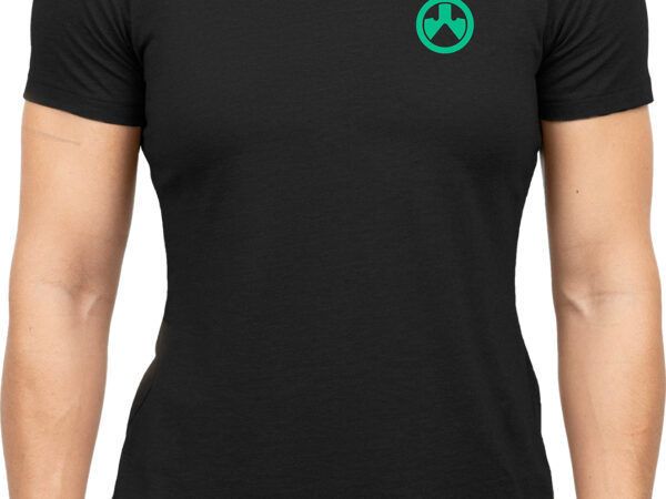 Magpul MAG1340-001-3X Groovy Women's Black Cotton/Polyester Short Sleeve 3XL