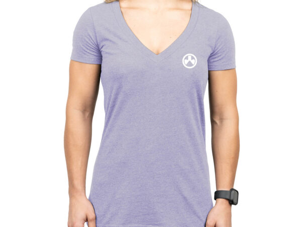 Magpul MAG1343530L Unfair Advatange Women's Orchid Heather, Cotton/Polyester Short Sleeve, Large