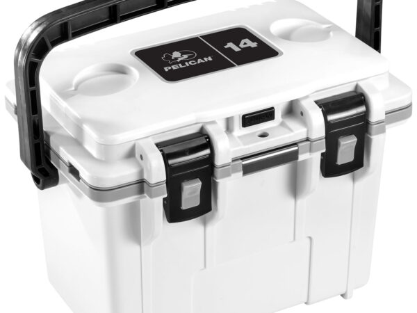 PELICAN 14Q-1-WHTGRY 14QT ELITE COOLER WHT/GRY