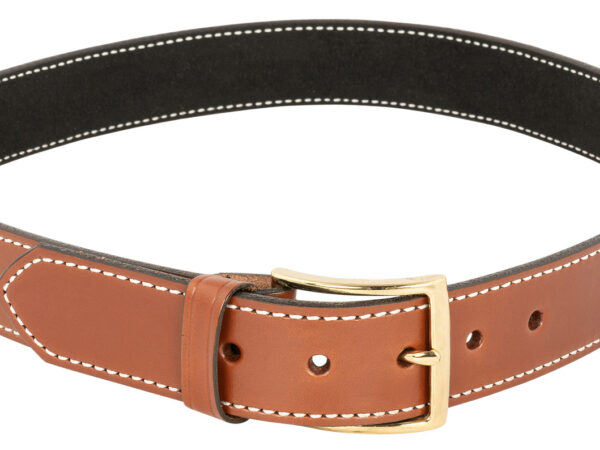 DeSantis Gunhide B12TL36Z0 Plain Lined Tan Leather Belt Size 36" 1.50" Wide Buckle Closure