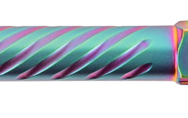 Ballistic Advantage BAPSG175T3W Premium Series  9mm Luger Fits Glock 17 Gen 5 Fluted Threaded Iridescent PVD Stainless Steel