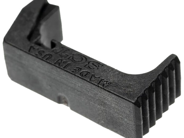 Sct Manufacturing 210190202 Sub Compact Mag Catch Compatible w/ Glock 43X Mags Black Plastic