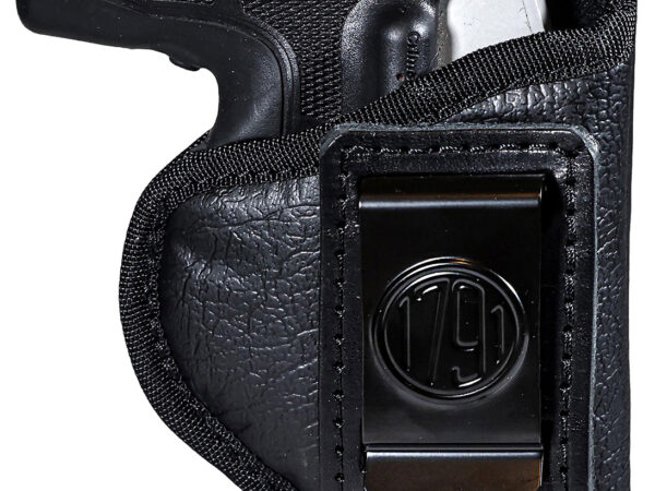 1791 Gunleather ECOR1BLKR EcoCarry IWB Size Small Black Right Hand