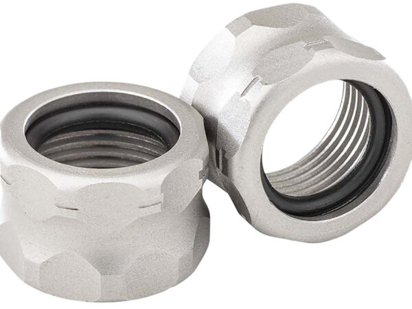 Apex Tactical 105011 Thread Protector 9mm Stainless 1/2"x28 Pistol