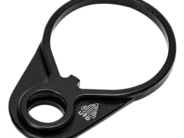 Leapers TLT6TD03 Receiver End Plate  Steel Black AR-15