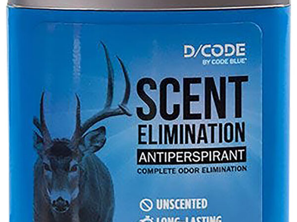 Code Blue OA1317 Scent Elimination Antiperspirant Unscented 2.25 oz Stick