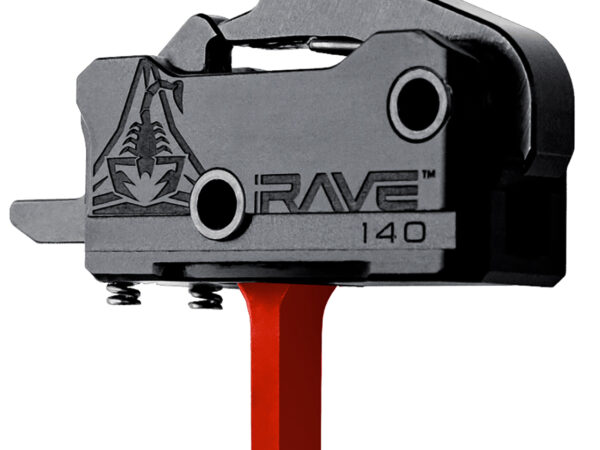 Rise Armament T017FRED RA-140 Super Sporting Black/Red Flat Fits AR-Platform