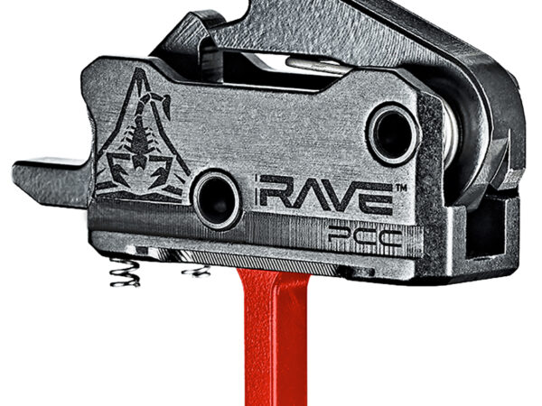 Rise Armament T017FPCCRED Rave Pistol Caliber Carbine Black/Red Single-Stage