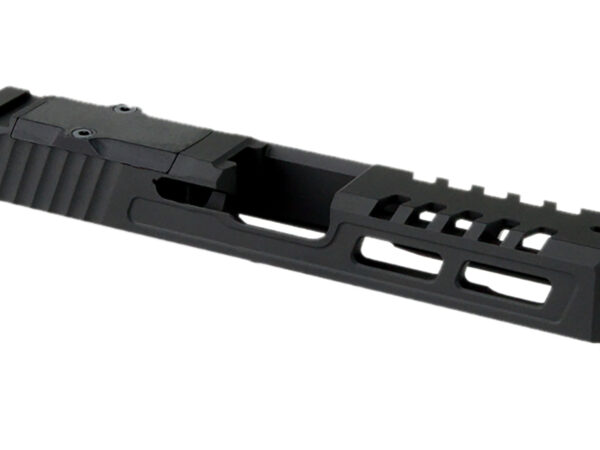 Zaffiri Precision ZPS.2.19.BLK ZPS.2 Custom Slide Fits Glock 19 Gen 3 Black 17-4 Stainless Steel