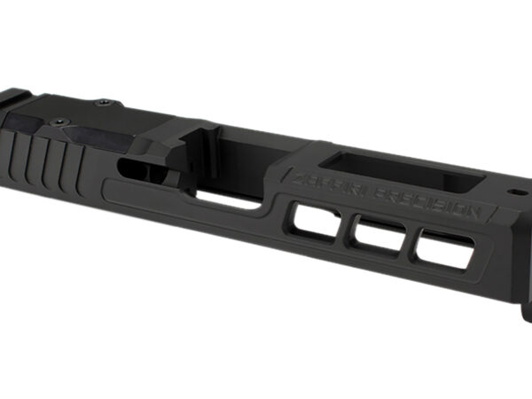 Zaffiri Precision ZPS.3.19.BLK ZPS.3 Custom Slide Fits Glock 19 Gen 3 Black 17-4 Stainless Steel